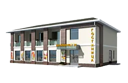 H02 - гостиница с кафе